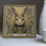 Adornamentos Tribais com Espírito de Coelho Místic<br><div class="desc">Experimente uma convergência encantadora de elementos culturais e simbolismo espiritual com o nosso "Azulejo Místico Espírito Cerâmico". Esse trabalho de arte único encapsula uma representação vívida do coelho como um animal espiritual - conhecido por sua incorporação de abundância, conforto e vulnerabilidade. O coelho, adorado com uma série impressionante de joias...</div>