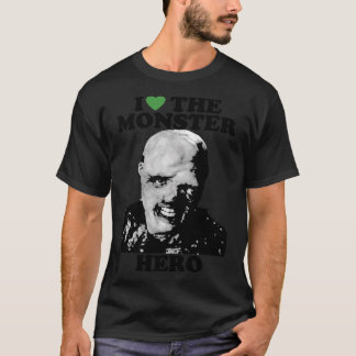 Adoro A Camiseta Clássica Do Monstro Hero