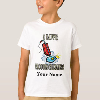 Adoro aspiradores personalizados de camiseta