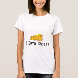 Adoro Camisa De Boneca De Queijo