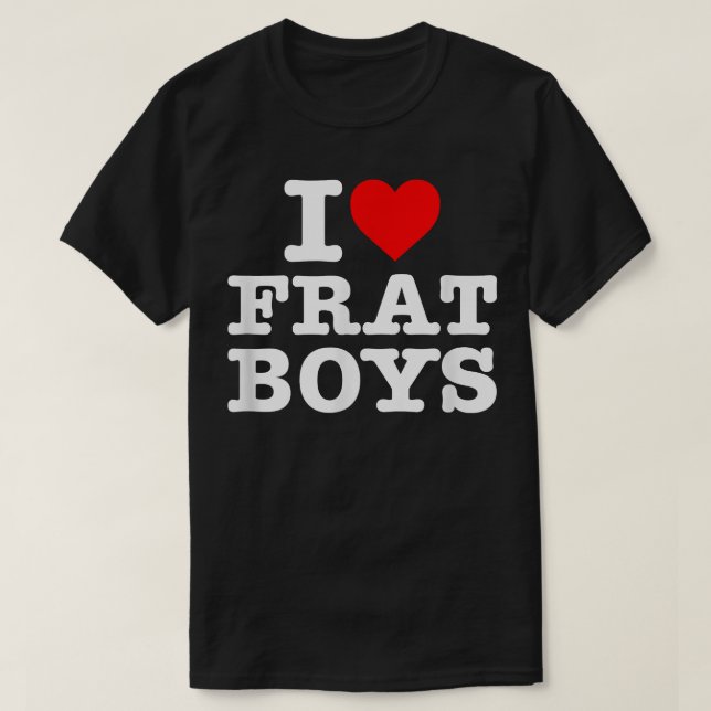 Adoro Camiseta Frat Boys (Frente do Design)