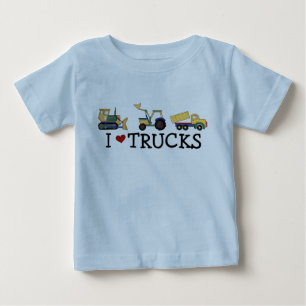 Adoro camisetas e presentes de caminhões