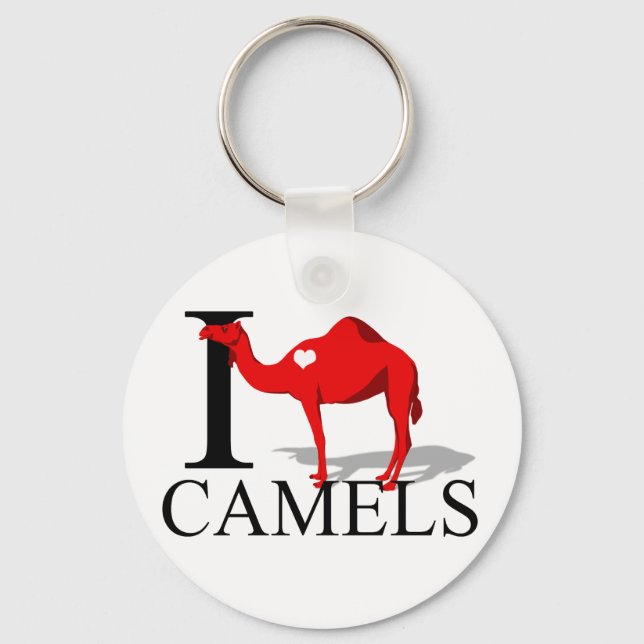 Adoro Chaveiros de Camelos (Frente)