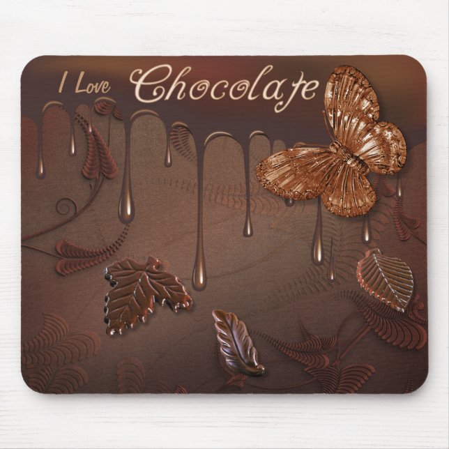 Adoro Chocolate Mousepad (Frente)