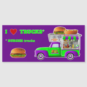 Adoro íman de Caminhões (BURGER Trucks)