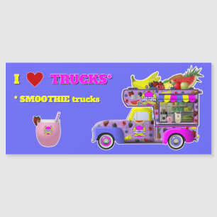 Adoro íman de Caminhões (SMOOTHIE Trucks)