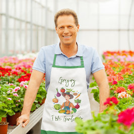 Adoro Jardinagem Apron