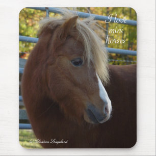 Adoro Mini Cavalos Mousepad
