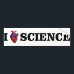 Adoro o adesivo da Science para-choques<br><div class="desc">Diga ao mundo todo que você ama ciência!</div>
