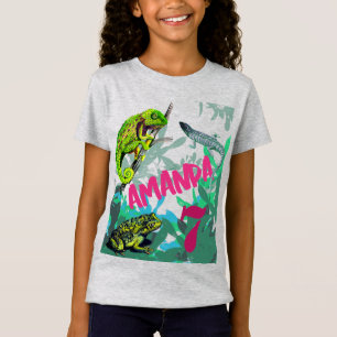 Adoro o aniversário dos répteis! Camiseta