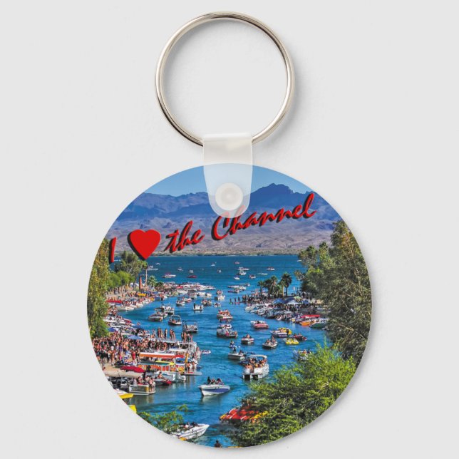 Adoro o Chaveiro do Canal (Frente)