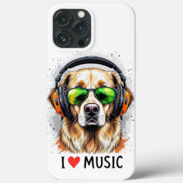 Adoro Ouro de música RetrieveriPhone / iPad case