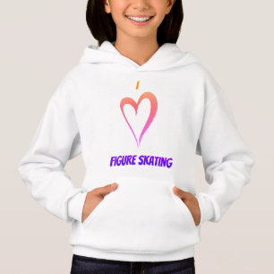 Adoro Patinação Física - Crianças Pullover Hoodie