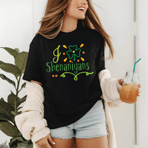 Adoro Shenanigans Shamrock Engraçado Dia de São Pa
