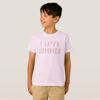 Adoro Typografia Summer Feliz Camisa De Férias