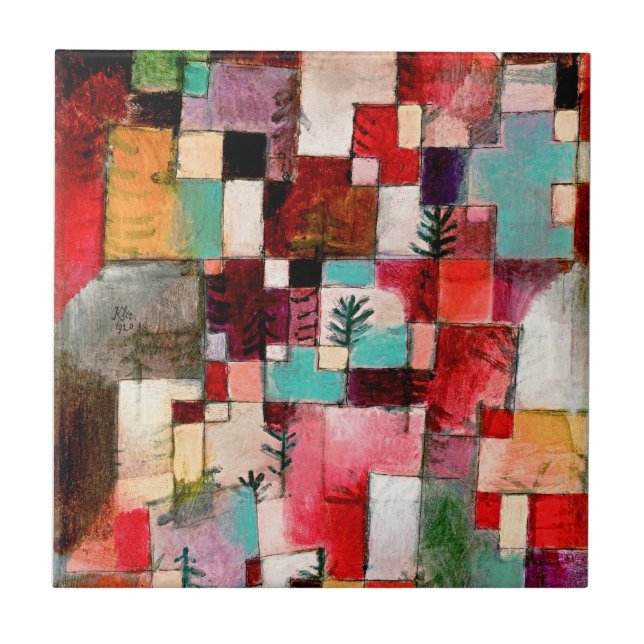 Adotar Harmonia Colorida com Ritmos de Klee (Frente)