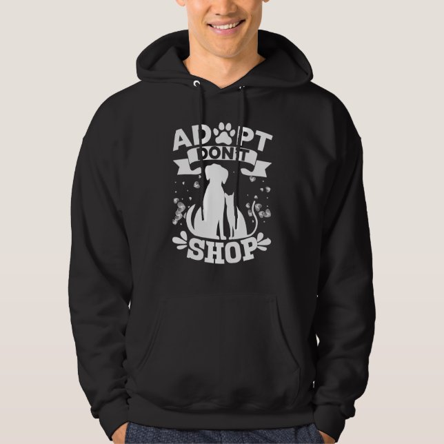 Adotar Não Comprar Animais de Emergência à Camisa  (Frente)