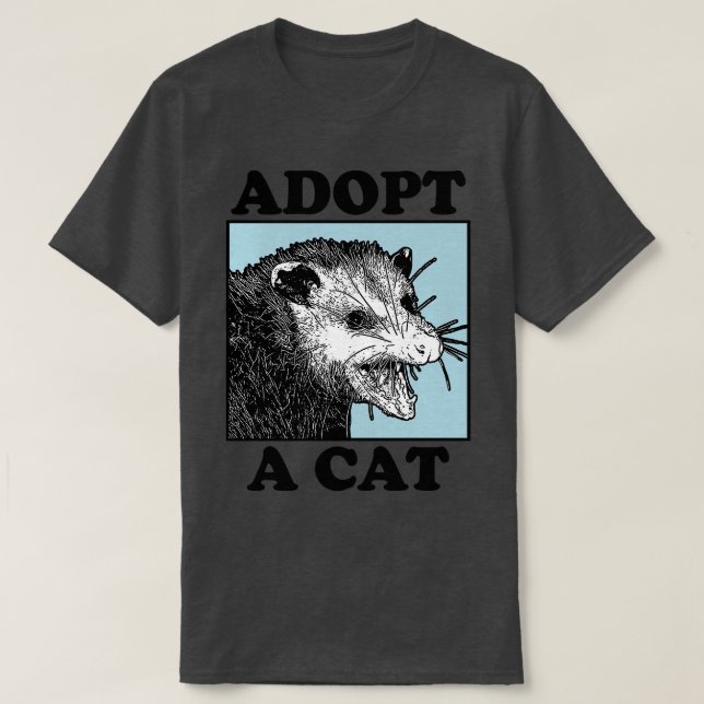 Adotar Uma Camisa De Beisebol De Gato (Frente do Design)