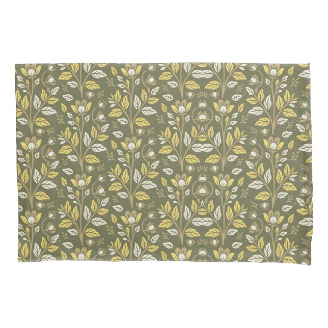 Adote a Natureza com Padrões Florais Elegantes (Frente-Esquerda)