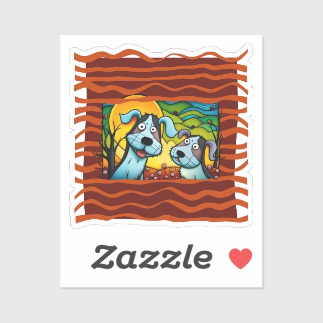 "Adote-Me". Adesivo de vinil com formato personali (Folha)