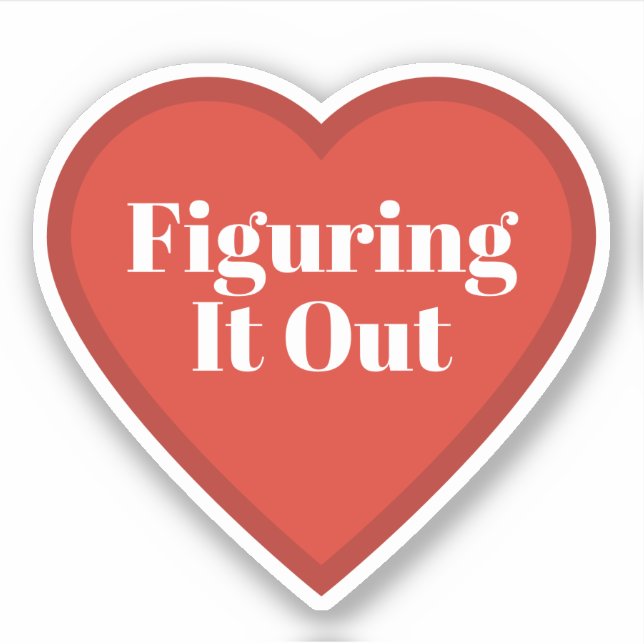 Adquirindo Conhecimento Adesivo de Coração - Adesi (Frente)