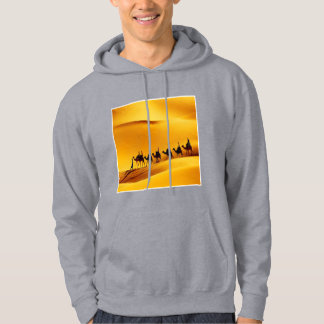 Adult Pullover Hoodie grey SAHARA TOURISM