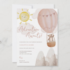 Adventure Aguarda Convite para Chá de fraldas