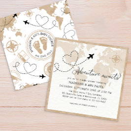 Adventure Aguarda o Convite para Chá de fraldas Vi