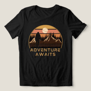 Adventure começa a acampar, aventura aguarda
