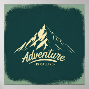 Adventure está chamando poster
