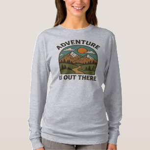 Adventure está lá fora, Design de camiseta Inspi