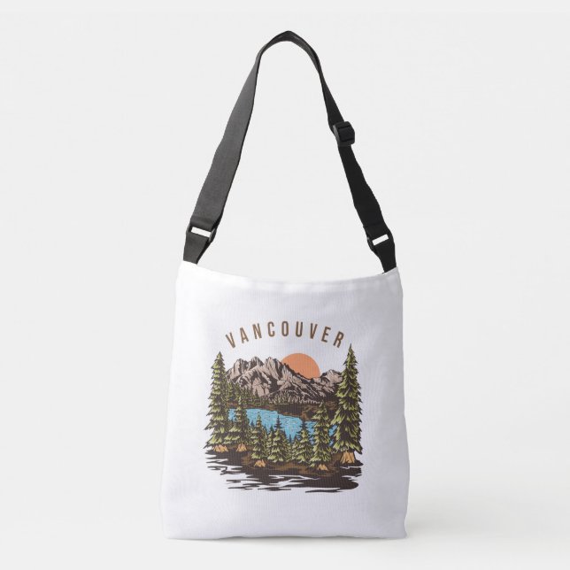 Adventure Hking Viagem Bossica Crossbody Tote Bag (Frente)