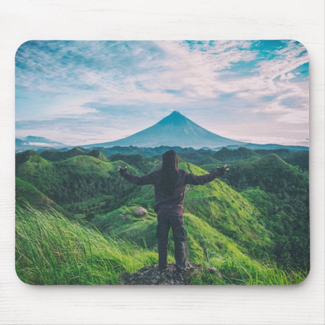 Adventure Landscape Mountain Mouse Pad (Frente)