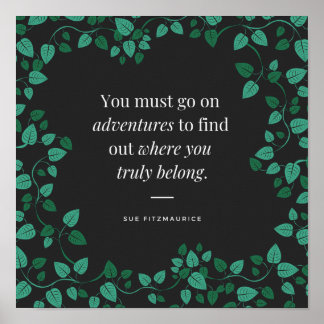 Adventure Leaf Impressão Art