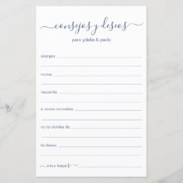 Advice e Desejo Espanhol