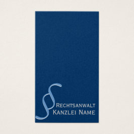 Advogado cartão de presentação