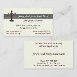 Advogado Cartão de visita