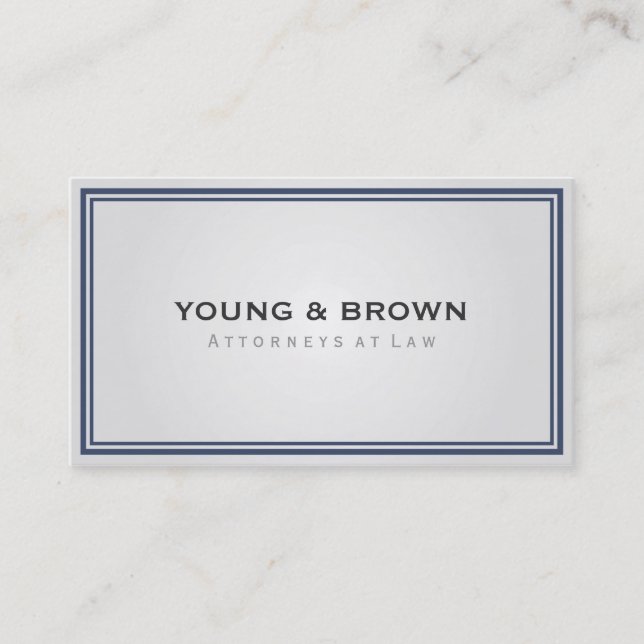 Advogado de Direito - Cartões de visitas (Frente)