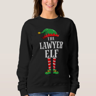 Advogado Elfo Piada de Natal Camisa de Dormir Comb