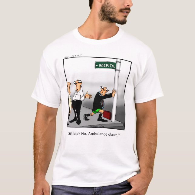 Advogado Engraçado Camiseta Humor (Frente)