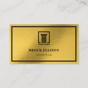 Advogado Moderno   Cartão de visita simples