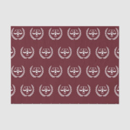 Advogado Presente Papel Tecido