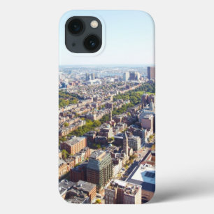 Aerial view of Boston