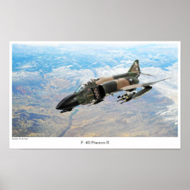 Aeronáutica Poster "F-4 Phantom II"
