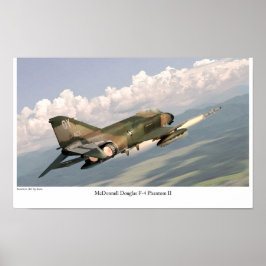 Aeronáutica Poster "F-4 Phantom II"