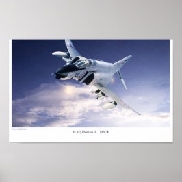 Aeronáutica Poster "F-4 Phantom II JASDF"