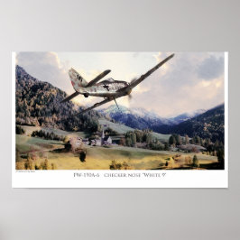 Aeronáutica Poster " Fw190"