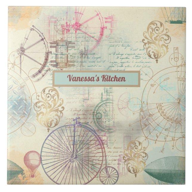 Aeronaves e ferramentas do ciclo a vapor (Frente)