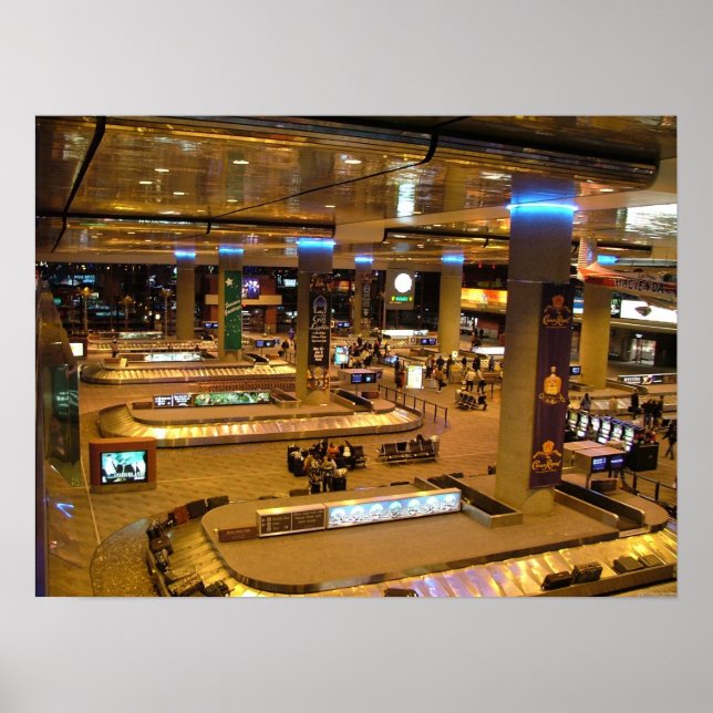 Aeroporto McCarran Poster de Las Vegas (Frente)