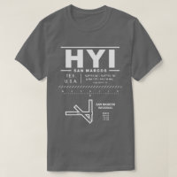 Aeroporto Regional de San Marcos - Camiseta HYI